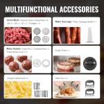 VEVOR Electric Meat Grinder with Sausage Maker Kit