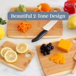 Bamboo 3-Piece Reversible Cutting Board Set