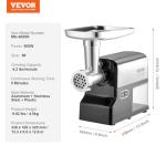 VEVOR Electric Meat Grinder with Sausage Maker Kit