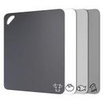 Flexible Plastic Cutting Board Mats - Set of 4