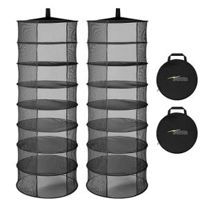 iPower 8-Layer Herb Drying Rack with Storage Bag