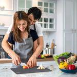 Flexible Plastic Cutting Board Mats - Set of 4