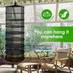 iPower 8-Layer Herb Drying Rack with Storage Bag