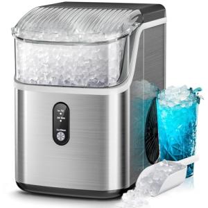 Kismile Portable Countertop Nugget Ice Maker