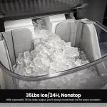 Kismile Portable Countertop Nugget Ice Maker
