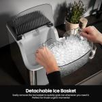 Kismile Portable Countertop Nugget Ice Maker