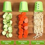 Wireless Electric Cheese and Vegetable Grater Slicer