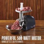 Weston Electric Meat Grinder & Sausage Stuffer, 500W