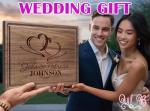 Custom Engraved Cutting Board for Couples
