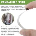 Rainbow Vacuum Wand Button Lock Replacement Set