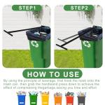 Yuxitia Manual Trash Compactor for Kitchen Recycling