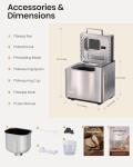 KOVIET 25-in-1 Automatic Bread Maker Machine