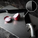 Wekayli 3-Piece Stainless Steel Cutting Board Set