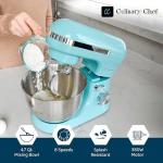Retro Blue 4.5L Stand Mixer for Culinary Chefs