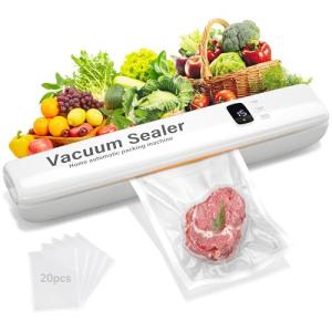 3-in-1 Food Vacuum Sealer with 20 Bags