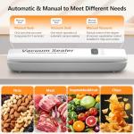 3-in-1 Food Vacuum Sealer with 20 Bags