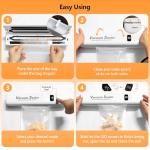 3-in-1 Food Vacuum Sealer with 20 Bags