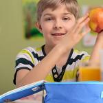 CaCTOUR Insulated Lunch Box for Kids (Blue)