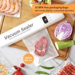 3-in-1 Food Vacuum Sealer with 20 Bags