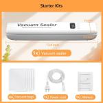 3-in-1 Food Vacuum Sealer with 20 Bags