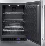 Summit Stainless Steel Under Counter Freezer