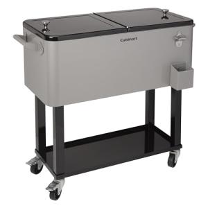 Cuisinart Portable 80 Qt Cooler Cart for Outdoor Fun