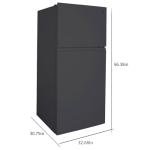 Kenmore 33" 20.5 cu. ft. Refrigerator/Freezer, Black