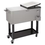 Cuisinart Portable 80 Qt Cooler Cart for Outdoor Fun