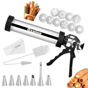Stainless Steel Churro Maker Kit with Nozzles