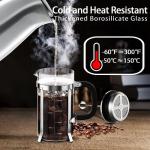 YMMIND Stainless Steel French Press Coffee Maker