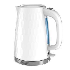BLACK+DECKER Cordless Electric Kettle, 1.7L, White