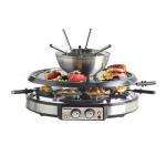 Electric Fondue and Grill Set with Forks