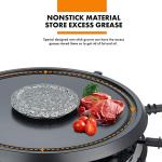 Electric Fondue and Grill Set with Forks
