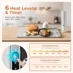 Graphene Food Warming Mat with Adjustable Timer