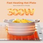 Graphene Food Warming Mat with Adjustable Timer