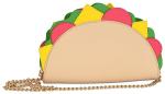 Tasty Taco Crossbody Faux Leather Purse