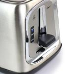 Oster Stainless Steel 4-Slice Long Slot Toaster