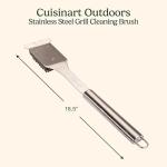 Cuisinart Long Handle Grill Cleaner Brush and Scraper