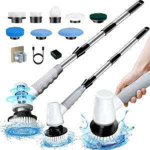 Cordless Electric Spin Scrubber for Easy Cleaning