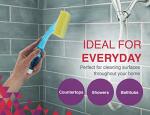 Dish Sponge with Soap Dispenser and Scrubber