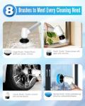 Cordless Electric Spin Scrubber for Easy Cleaning