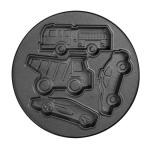 Nostalgia MyMini Cars & Trucks Waffle Maker