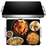 Extra-Large Glass Food Warmer Warming Tray