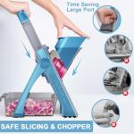 QYKIC Safe Mandoline Slicer for Quick Meal Prep