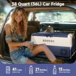 BODEGA 38 Quart Portable Car Refrigerator Freezer