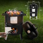 Outvita 18.5 Inch Heavy Duty Charcoal Smoker Grill
