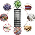 8-Layer Collapsible Herb Drying Rack – Black
