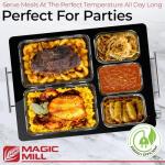 Extra-Large Glass Food Warmer Warming Tray