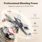 Magetang 1800W Smoothie Blender with To-Go Cup