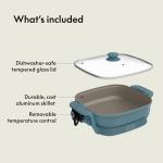 Bella Make & Take Electric Skillet with Ceramic Coating